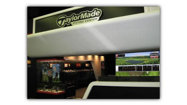 A TaylorMade Fitting Center store.