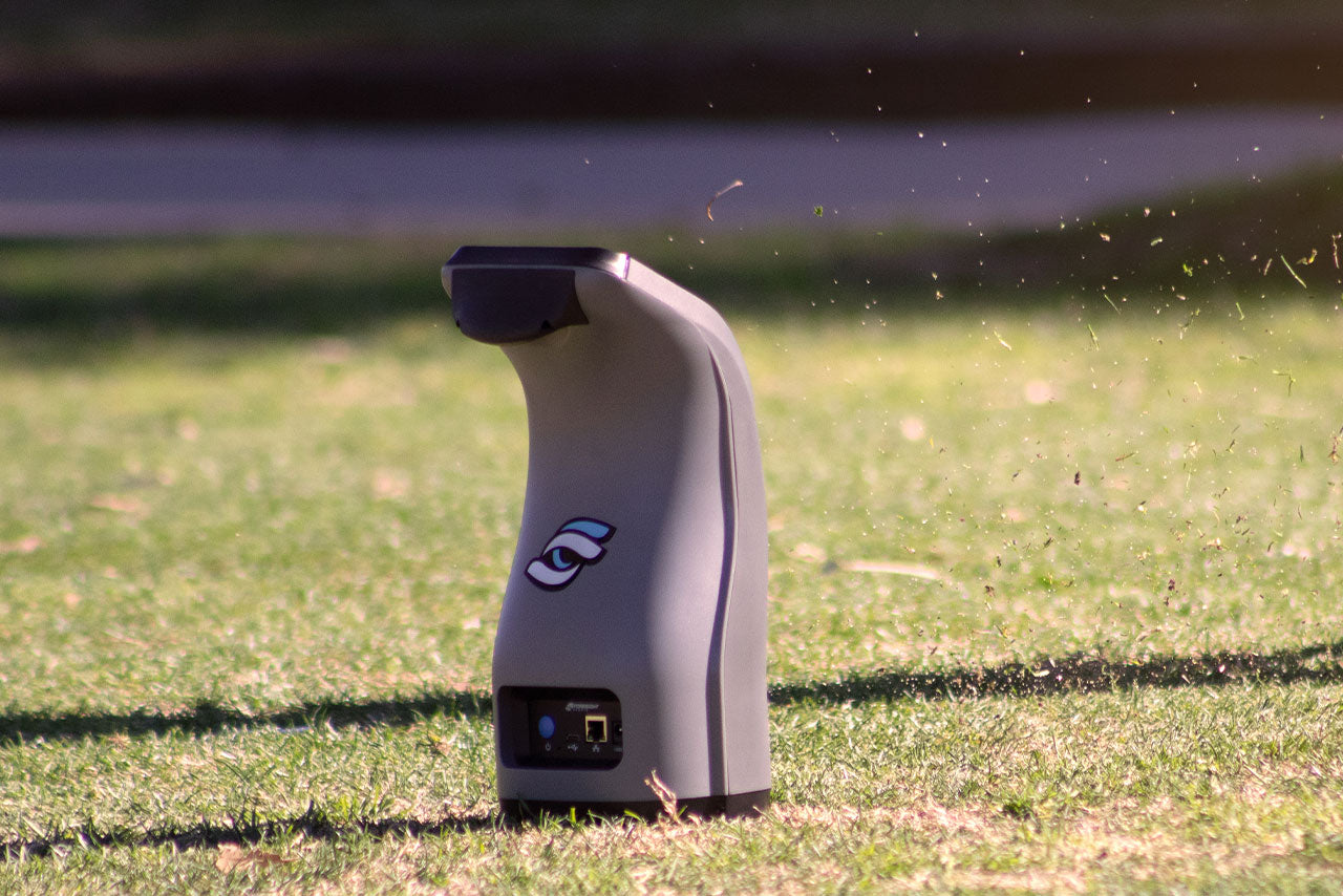 GC3 Launch Monitor Used at Golf Course