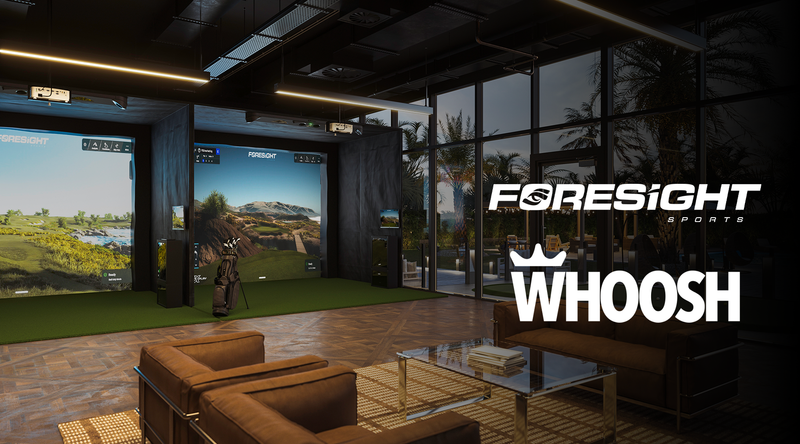 How Foresight Sports & Whoosh Are Elevating The Commercial Golf Simulator Experience