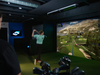 Indoor launch monitor installaton