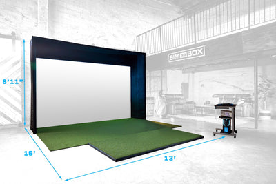 Foresight Sports Sim-in-a-Box® Eagle Plus Enclosure Kit (16:10 aspect ratio)