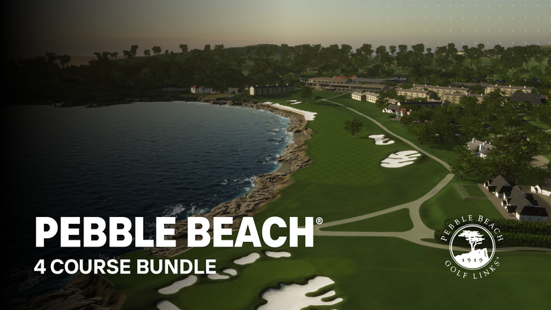 Foresight Sports Pebble Beach® 4 Course Bundle