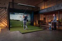 FSX Play being used on Golf Simulator