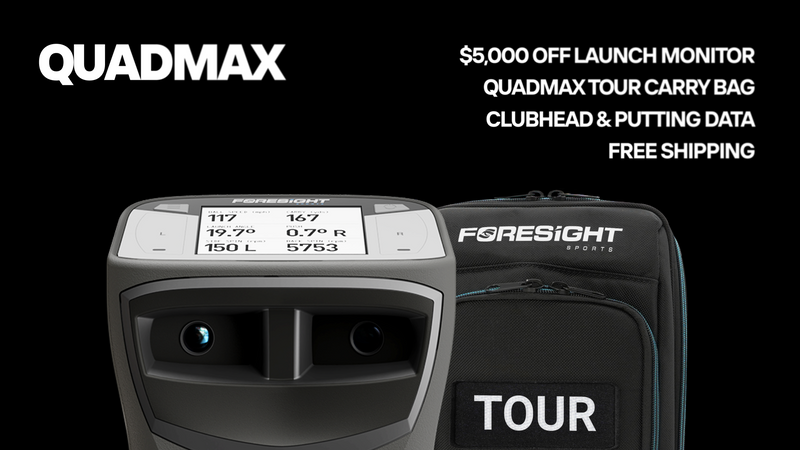 Foresight Sports QuadMAX Tour Only Package