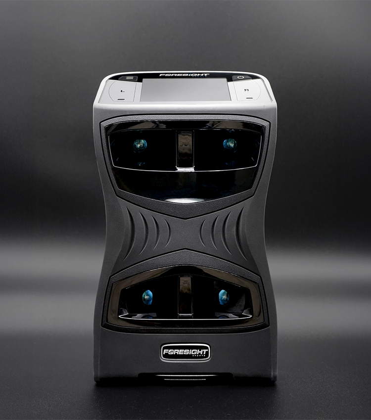 Front side of Voition Golf Launch Monitor