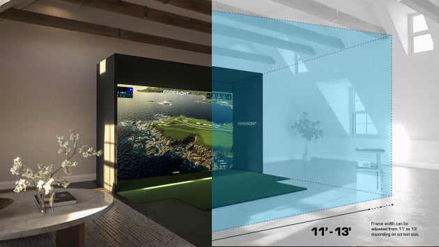 Virtual Golf Simulator for Small Spaces