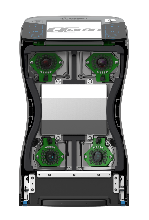 Inside of Foresight Sport's GCQuad Launch Monitor