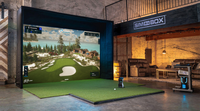 DIY indoor golf simulator