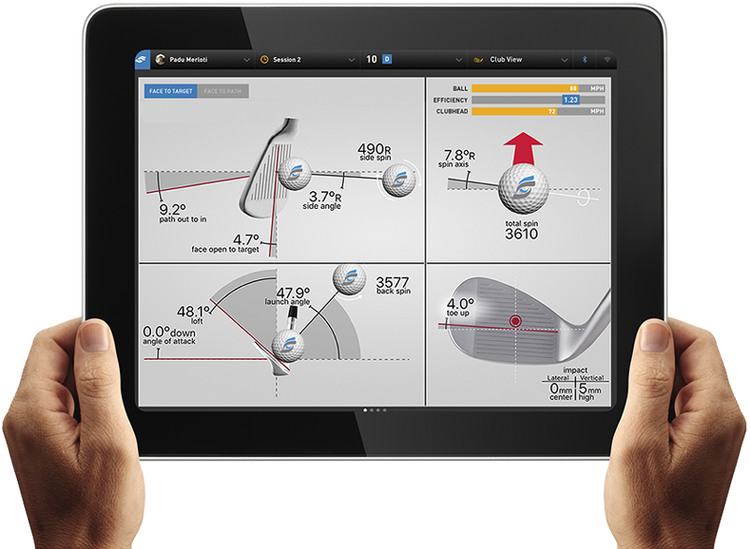 Hands holding tablet