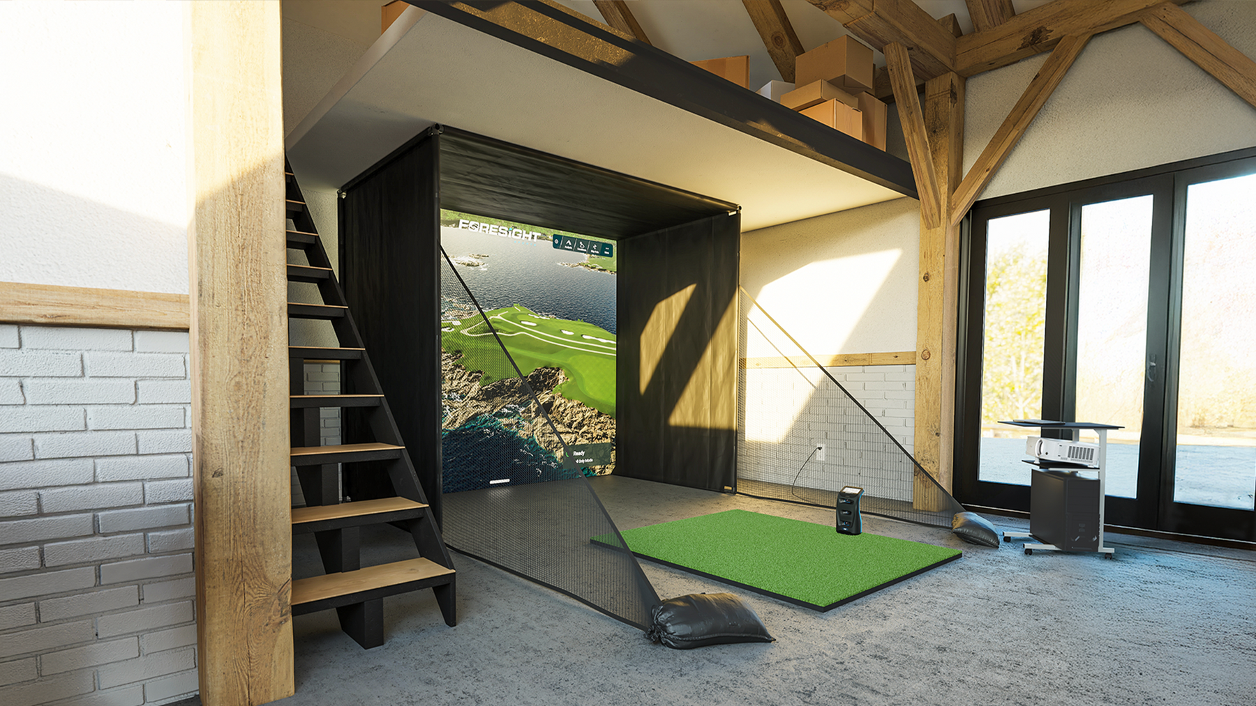 SIM IN A BOX® Play 10' | Foresight Sports