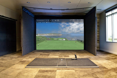 Golf Sim Installation in Office