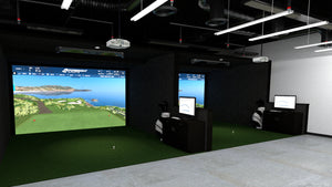 Commercial Sports Simulators Set up in Studio