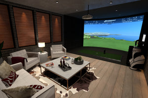 Residential Golf Simulator Installation