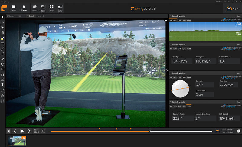 Foresight Sports Swing Catalyst Home Edition LITE - 1 Camera Support